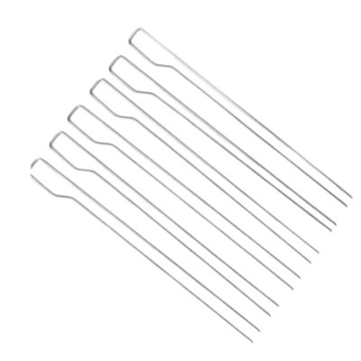 29.2 X 2.8CMのキャンプの調理器具セット6Pcs BBQの針のグリル肉Kebabのフォーク