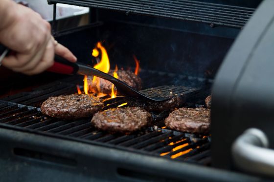 16.4INCHグリルはBBQのへらの裏庭の調理に用具を使う