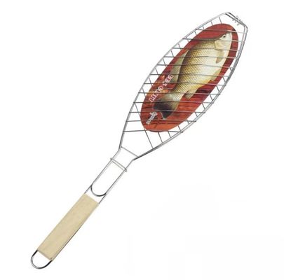 OEM ODMは非木のハンドルと耐久網を焼くBbqを付ける