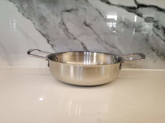 スライバ ステンレス鋼の調理器具は食品等級304のステンレス鋼の鍋を置く