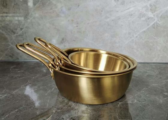 304ステンレス鋼の調理器具はMakgeolliに役立つためのボールを置く