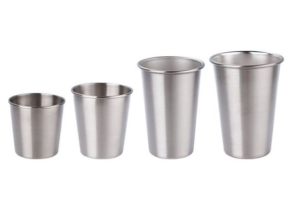 クアトムシルバー 304ステンレスステールカップセット 食器洗浄機 安全 傷付かない