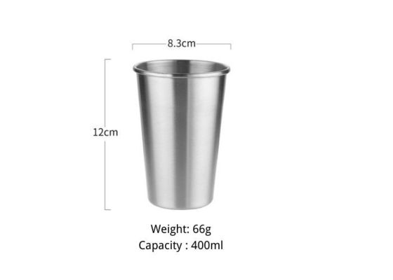 クアトムシルバー 304ステンレスステールカップセット 食器洗浄機 安全 傷付かない