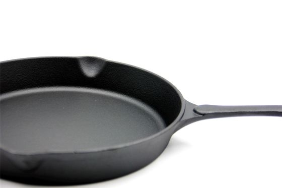 6.3インチは前に屋外の調理のための鋳鉄の小鍋に味をつけた