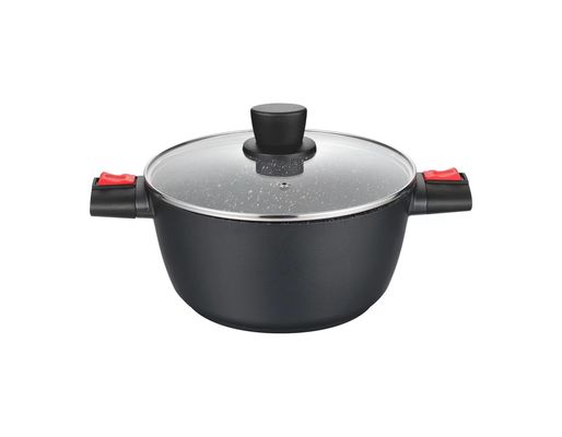 誘導のCooktopsの黒のための多目的な棒のアルミニウム鍋