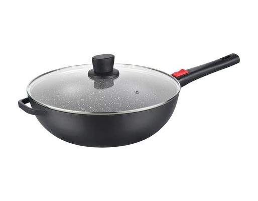 誘導のCooktopsの黒のための多目的な棒のアルミニウム鍋
