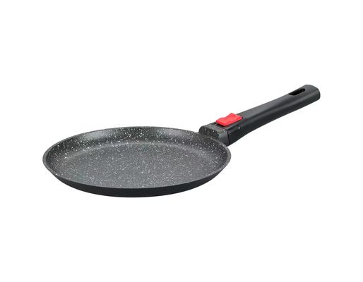 ガラスふたの黒の大きく深い皿Aluminumpot 28cm