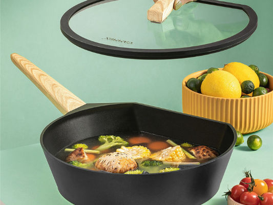ディッシュウォッシャーのセラミック コーティングが付いている安全な非棒のフライ パン13Inch