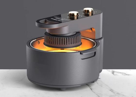 5L新しい1200W黒の空気フライ鍋2.85kgの重量