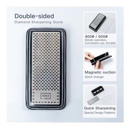 ポーランドのダイヤモンドのとぎ器のナイフ400の屑の電気版の台所調理器具の付属品