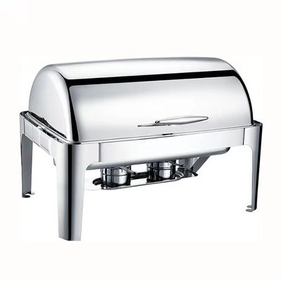 64*50*31cmのステンレス鋼のビュッフェ アルコール ストーブのホテルのレストランの食糧暖房の容器