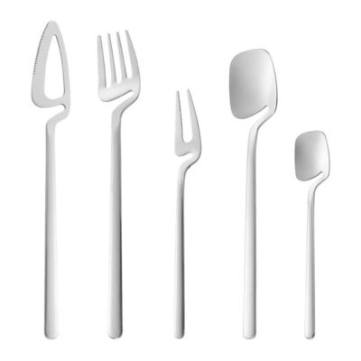 304ステンレス鋼のナイフのフォークおよびスプーン セットISO9001の質の食事用器具類