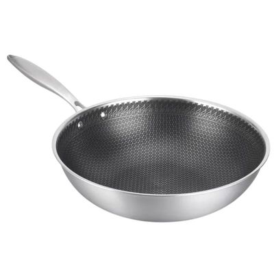 304 ステンレス スチール 均等な熱分布 柔軟性 エルゴノミックなハンドル 清掃が簡単