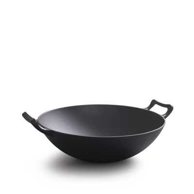 ヴィンテージ 32/36cm 鋳鉄 ウォーク 双耳