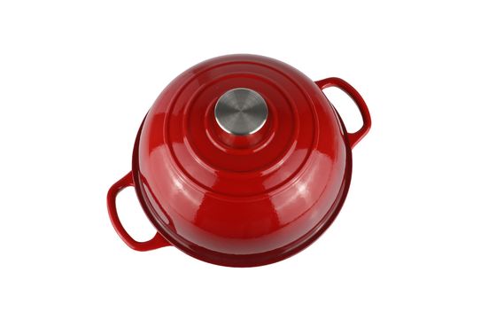 クックネックス 6QT 油漆された鋳鉄 オランダオーブン 10インチ 酸味パンの焼肉,ストーブ,スロー調理に最適