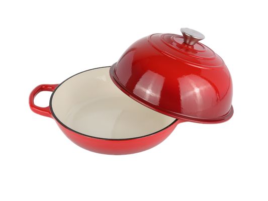 クックネックス 6QT 油漆された鋳鉄 オランダオーブン 10インチ 酸味パンの焼肉,ストーブ,スロー調理に最適