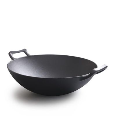 ヴィンテージ 32/36cm 鋳鉄 ウォーク 双耳